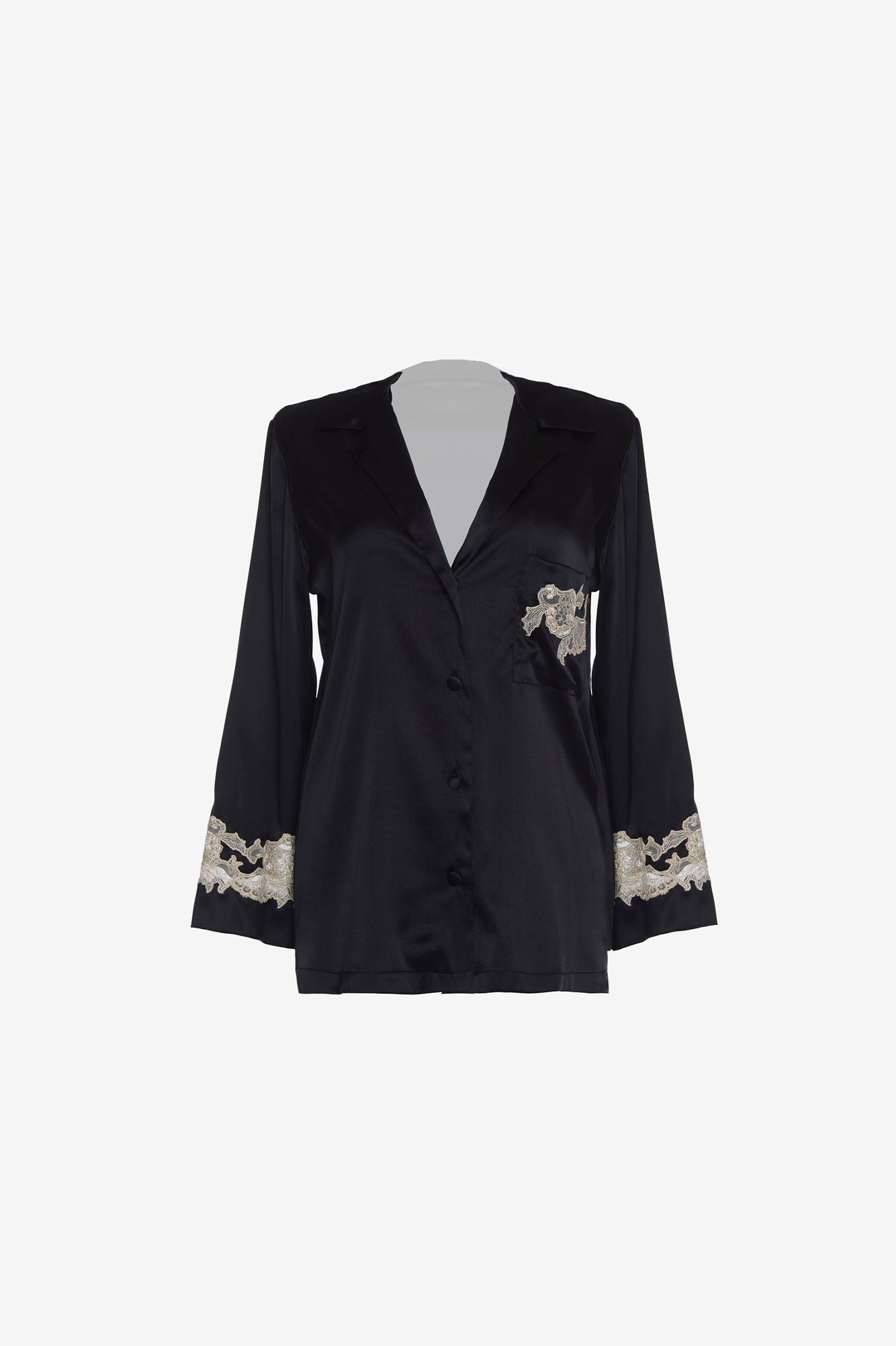 Giacca in Seta con Ricami