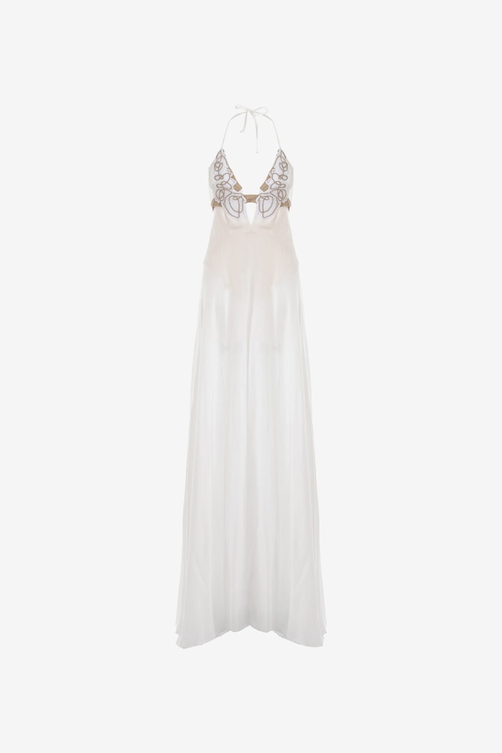 Macramé Long Dress